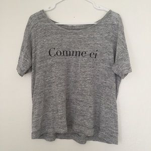 Madewell Comme Ci Comme Ca Tee (XS)